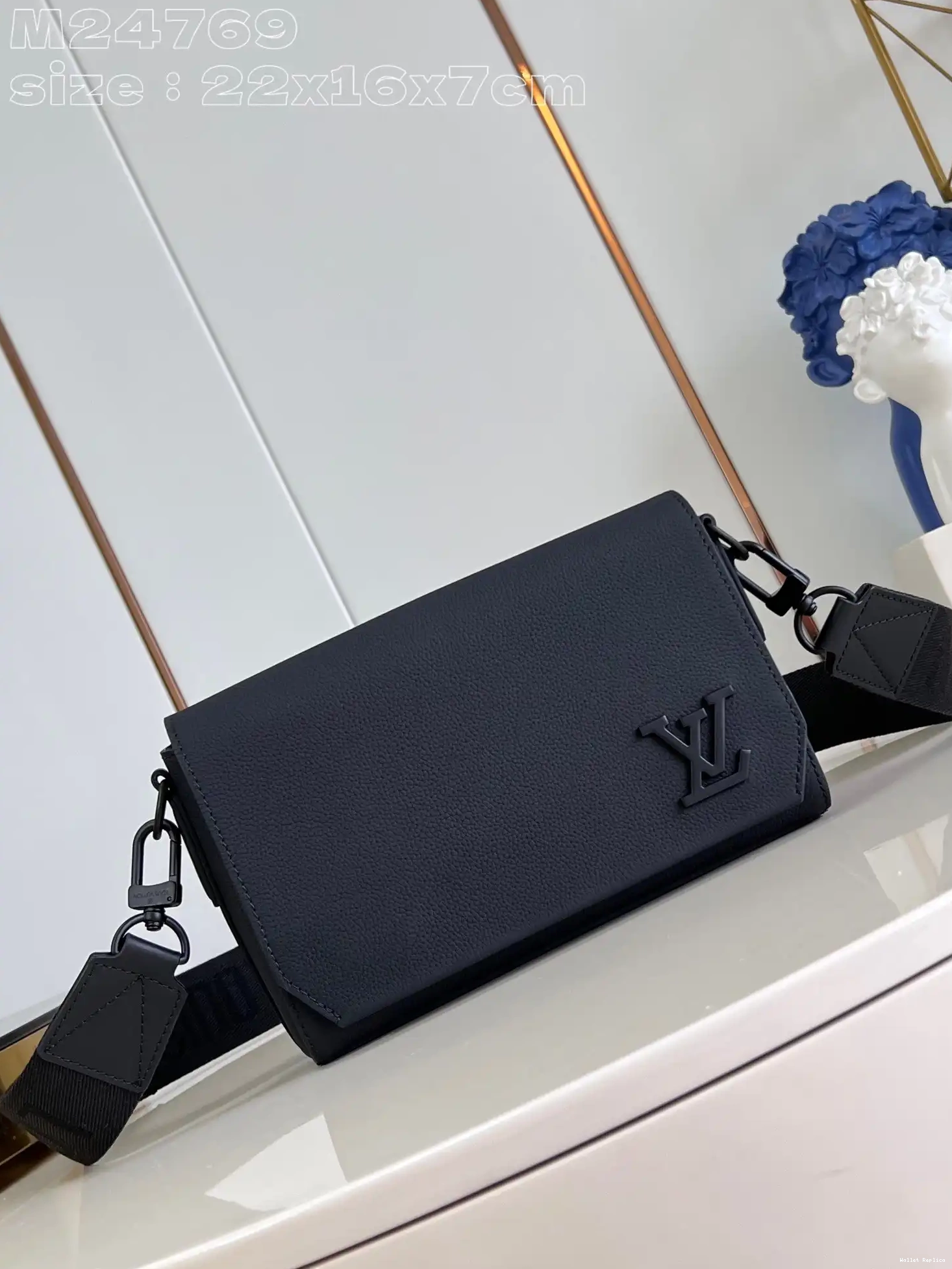 Cheap Messenger VUITTON Takeoff LOUIS PM-22*16.5*7CM 0623